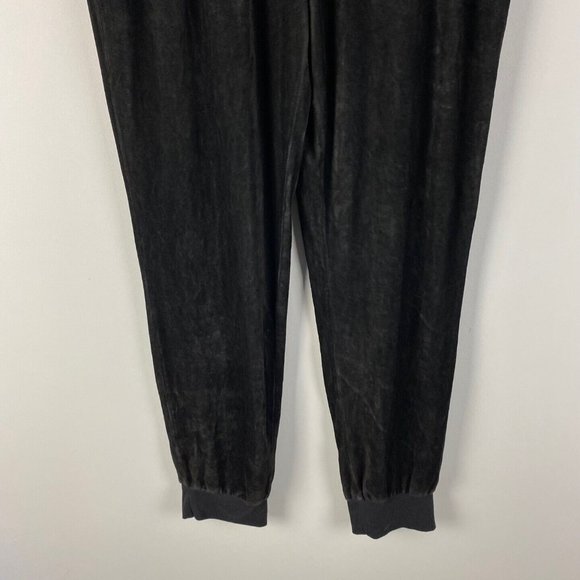 Knox Rose Jogger Pants Womens Large Black Drawstring Pull On - Picture 3 of 9